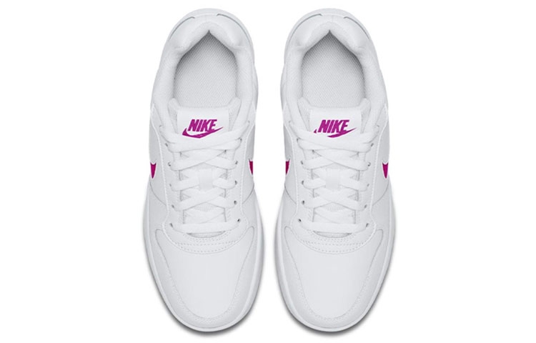 Nike EBERNON White/Rose Red - вид сзади
