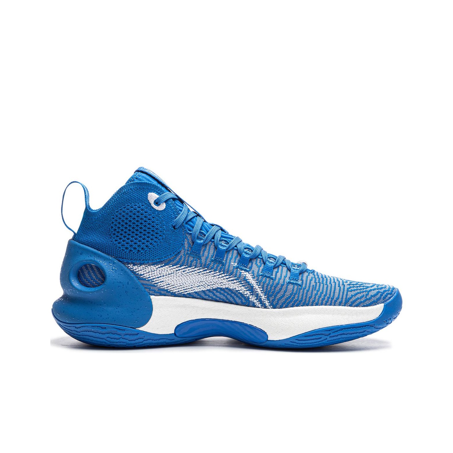 Li-Ning Yushuai Ultra Blue - вид с внутренней стороны