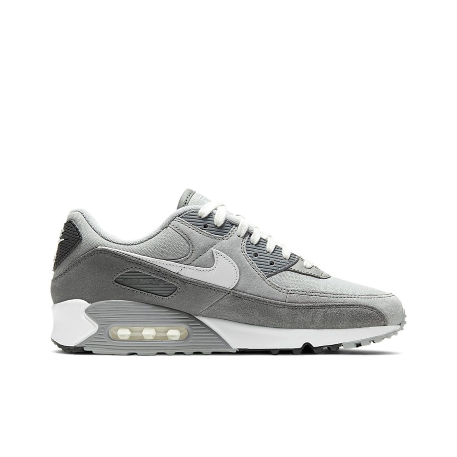 Nike Air Max 90 Premium "Light Smoke Grey" - вид с внутренней стороны