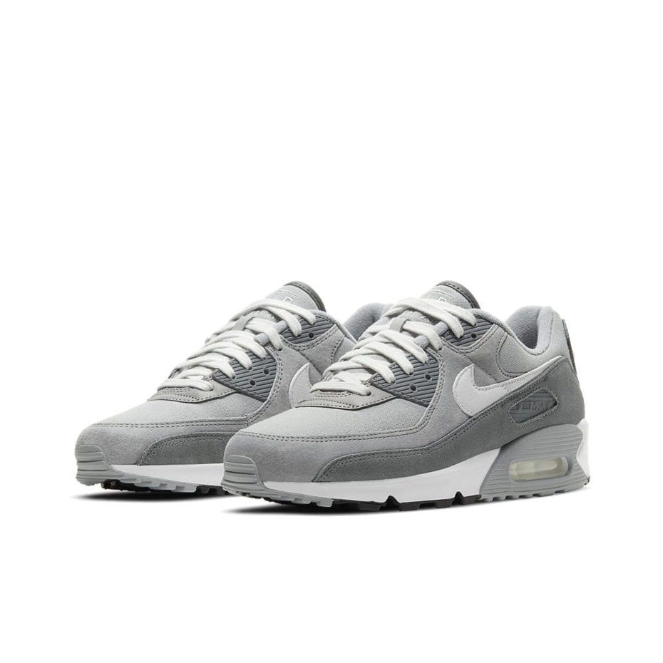 Nike Air Max 90 Premium "Light Smoke Grey" - вид спереди