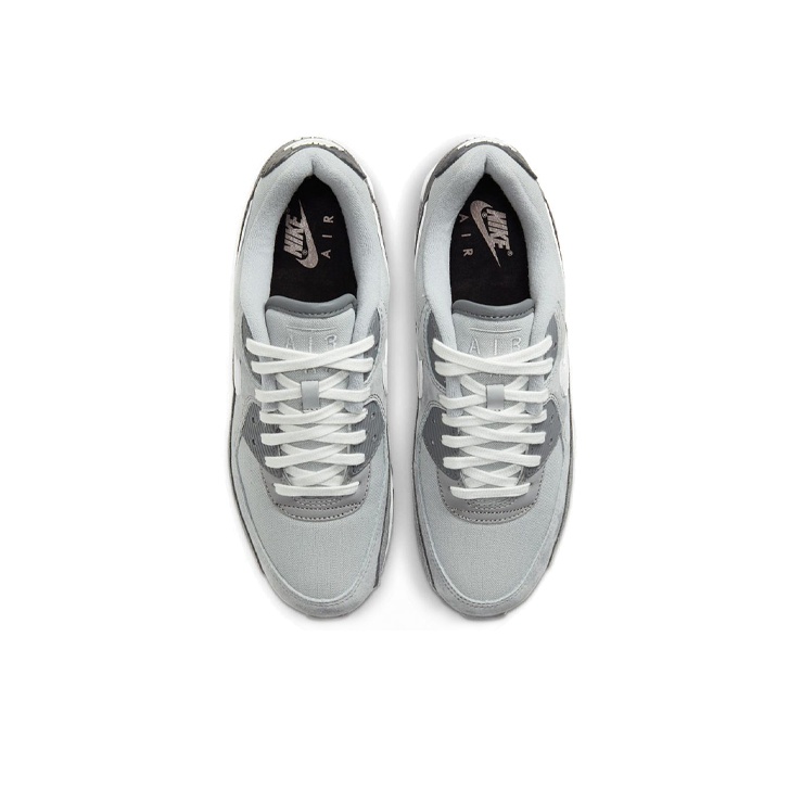 Nike Air Max 90 Premium "Light Smoke Grey" - вид сзади