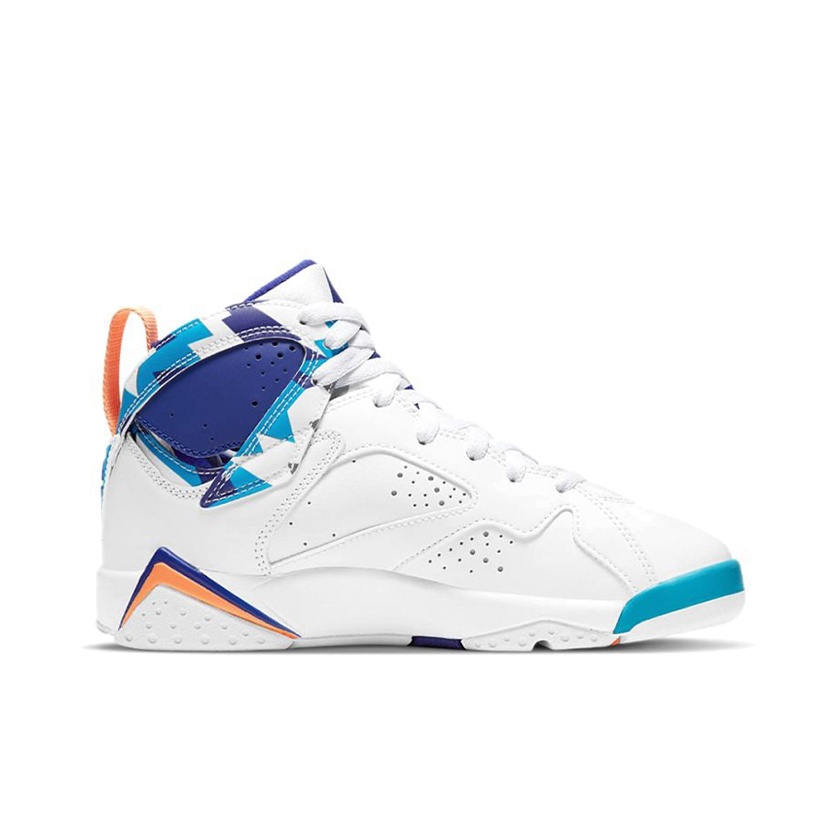 Jordan Air Jordan 7 Chlorine Blue - вид с внутренней стороны