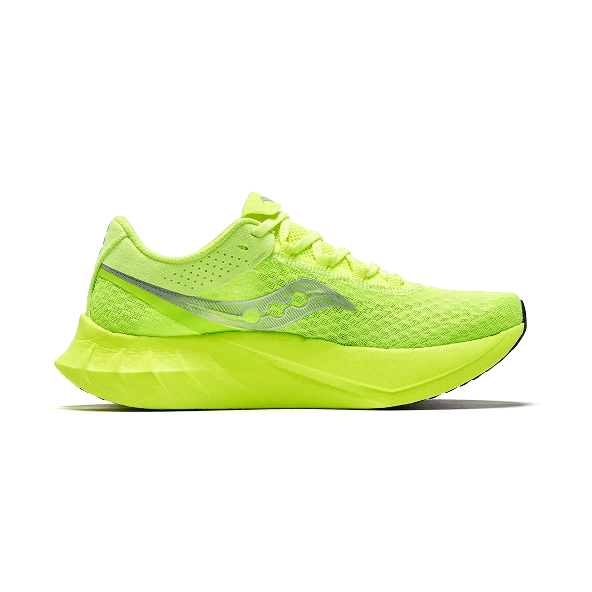 Saucony Endorphin Pro 4 Green Silver - вид с внутренней стороны