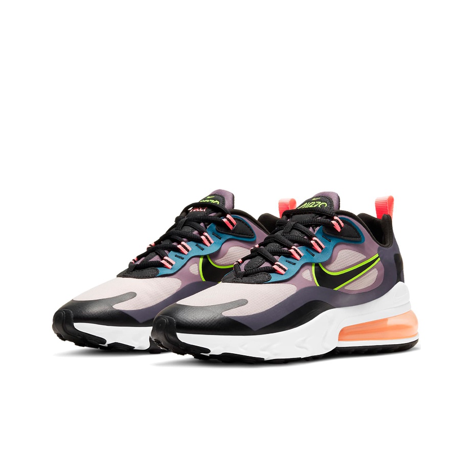 Nike Air Max 270 React PurpleBlack - вид спереди
