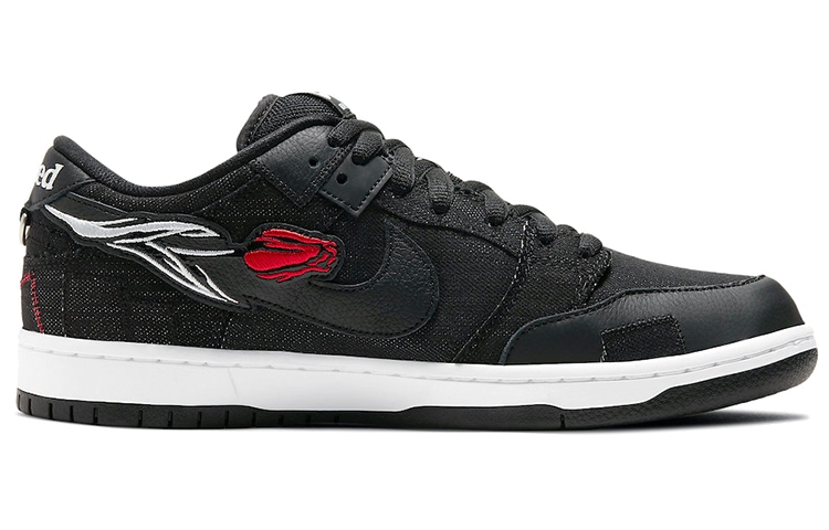 Verdy x Nike Dunk SB Pro QS "Wasted Youth" - вид с внутренней стороны
