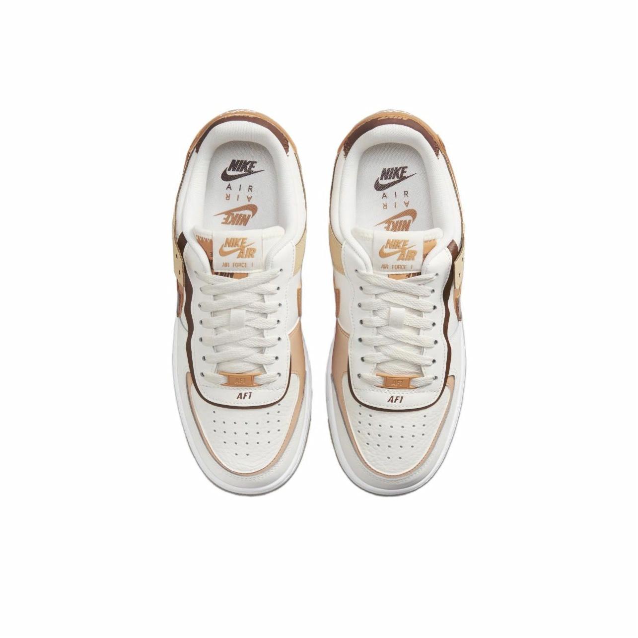 Nike Air Force 1 Shadow 'Sail Cacao Wow Gum' - rear view