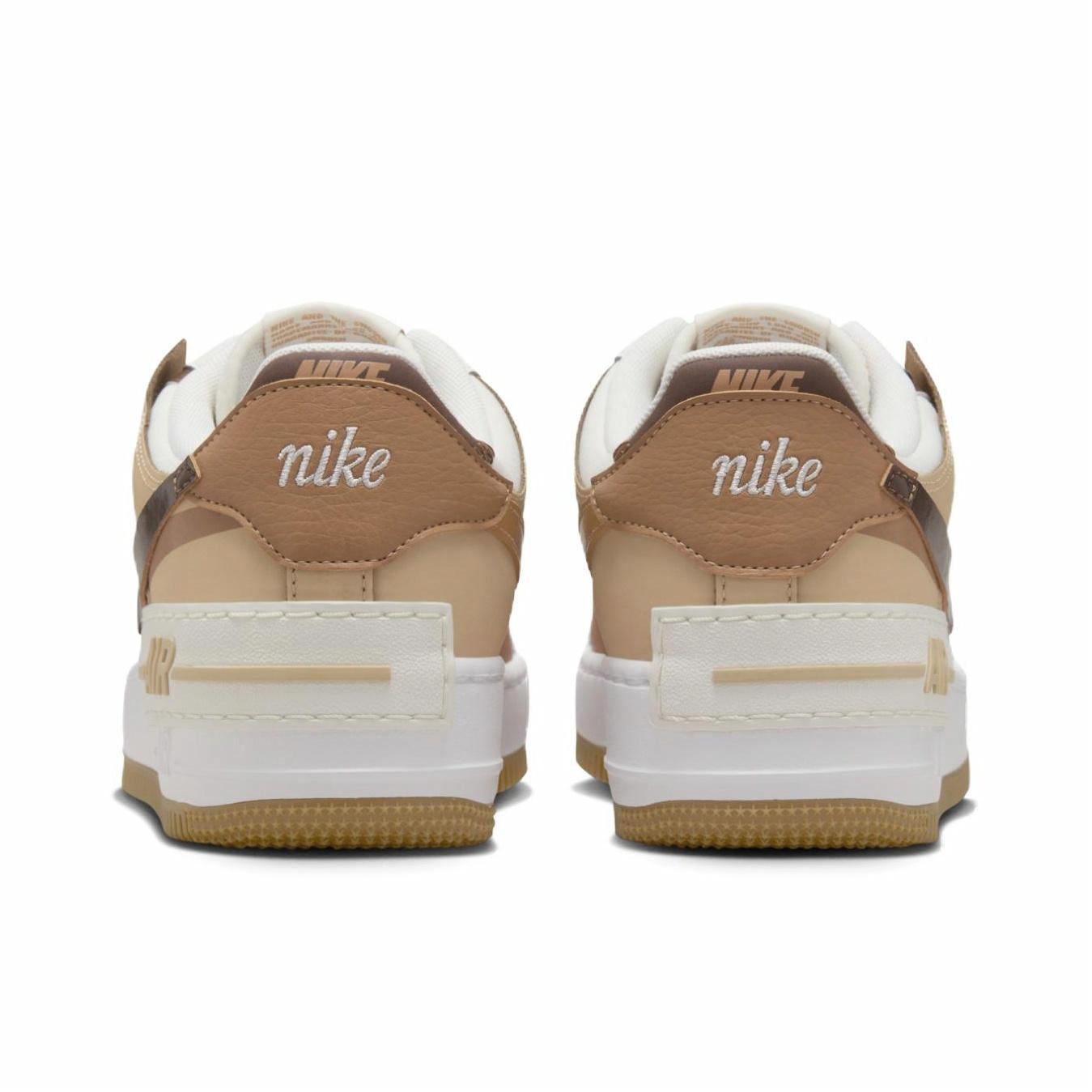 Nike Air Force 1 Shadow 'Sail Cacao Wow Gum' - sole