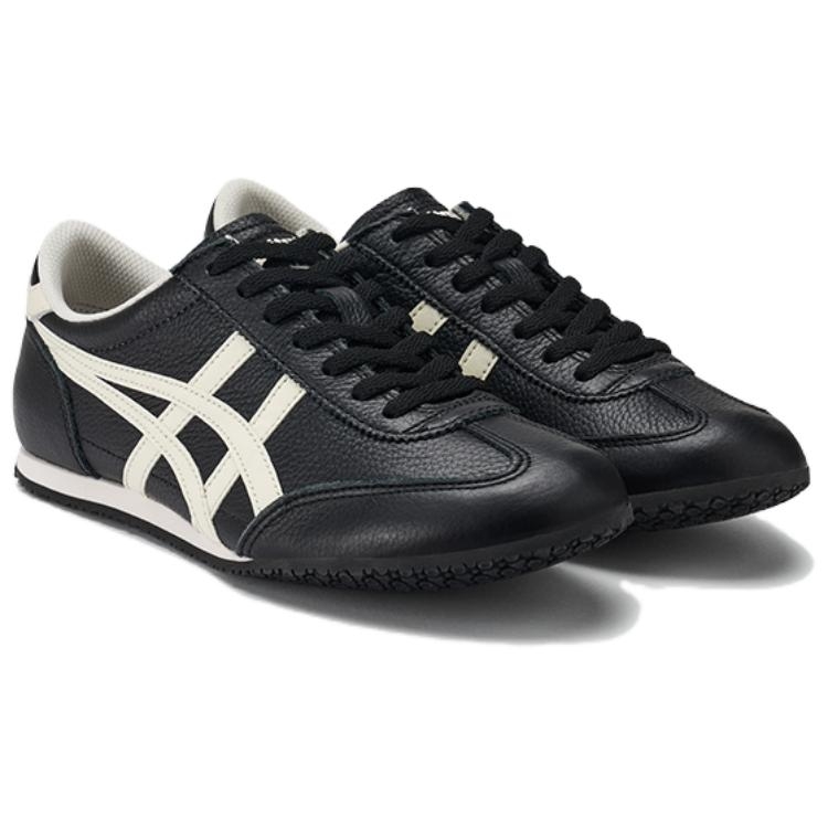 Onitsuka Tiger Machu Racer Black White - rear view
