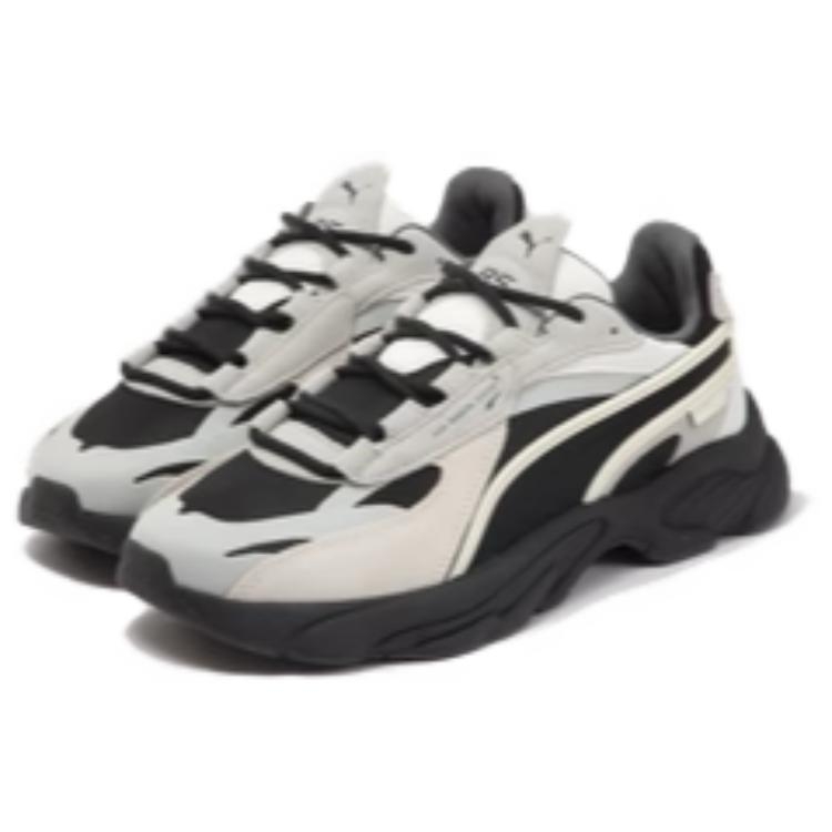 Puma Rs Connect Black White Gray - вид спереди