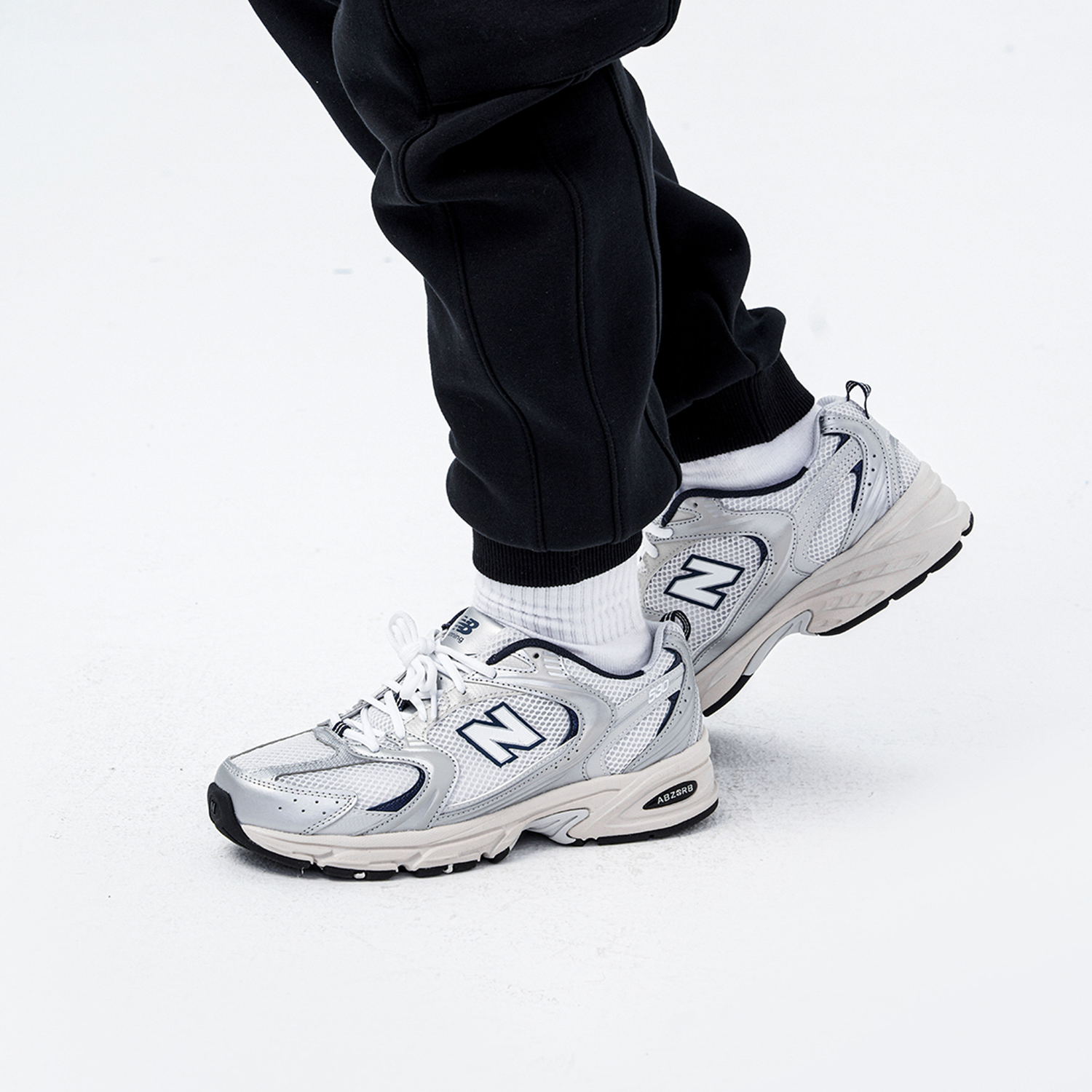 New Balance 530 Steel Grey (варианты полноты: B, D) - вид 9