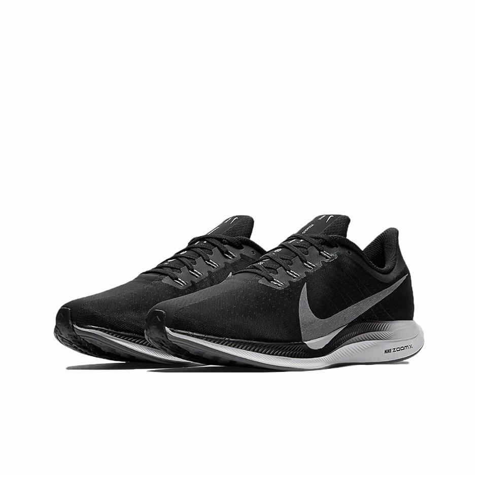 Nike Zoom Pegasus 35 Turbo Black Vast Grey - front view