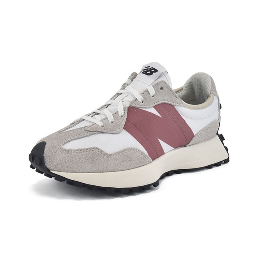 New Balance 327 Light Grey Rose (полнота: B) - вид с внутренней стороны