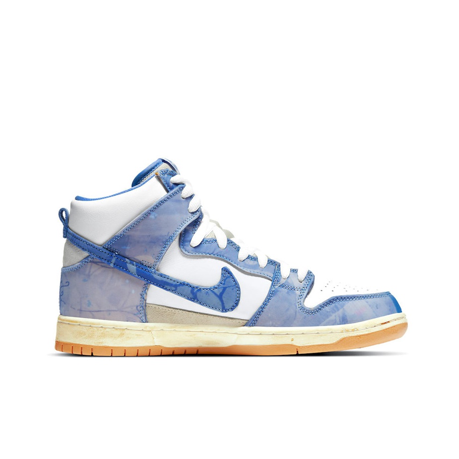 Carpet Company x Nike Dunk SB prm qs "royal pulse - вид спереди