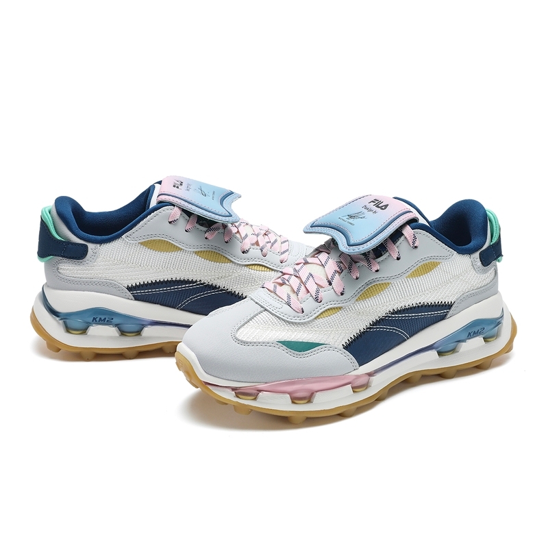 FILA KM2 PO Milk White Lunar Rock Gray - rear view