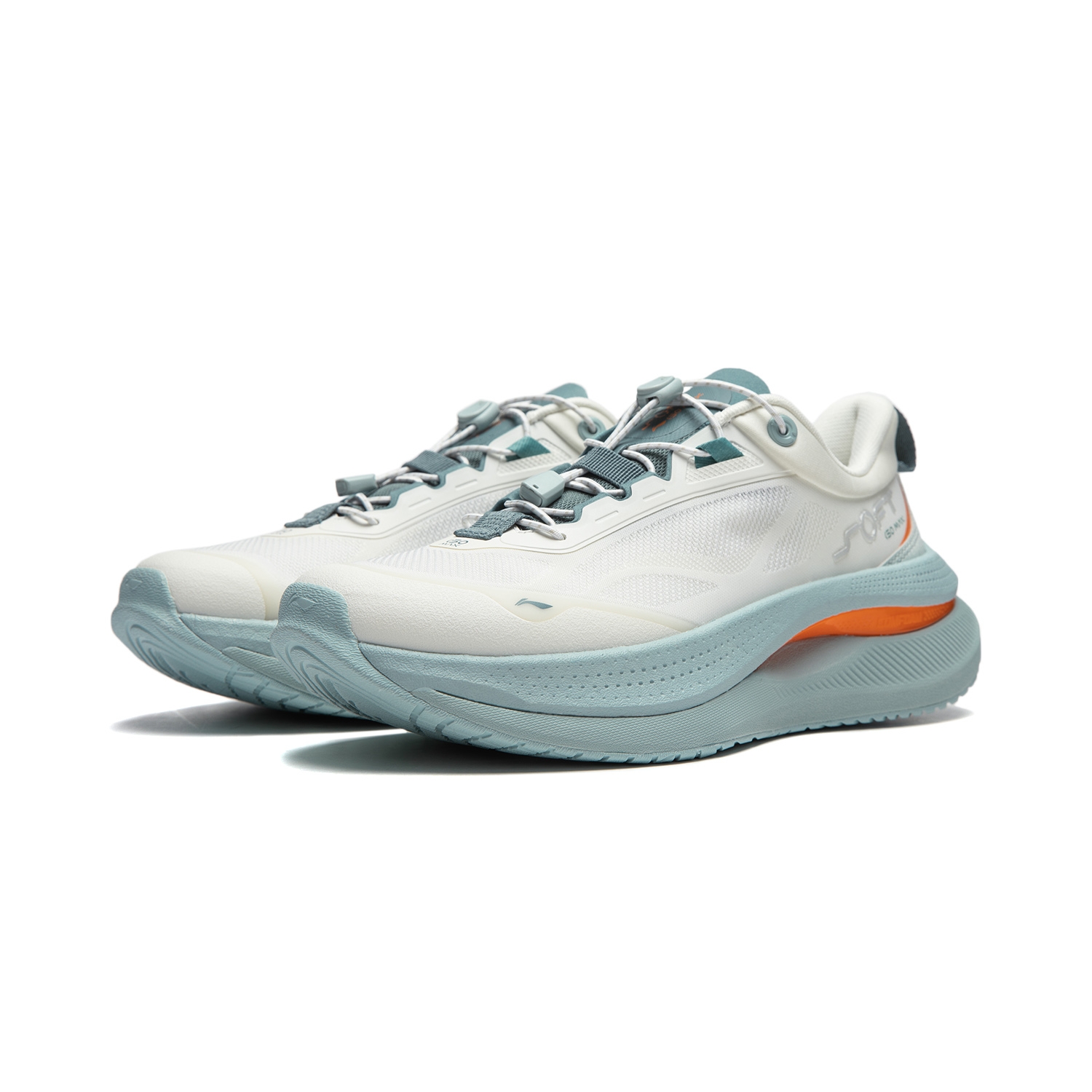 Li-Ning SOFT GO MAX Ivory/Knight Blue - вид спереди