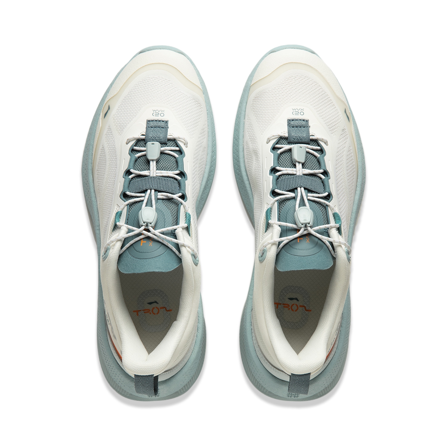 Li-Ning SOFT GO MAX Ivory/Knight Blue - вид сзади