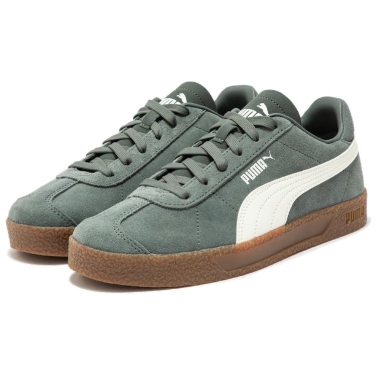 Puma Club Green White - front view