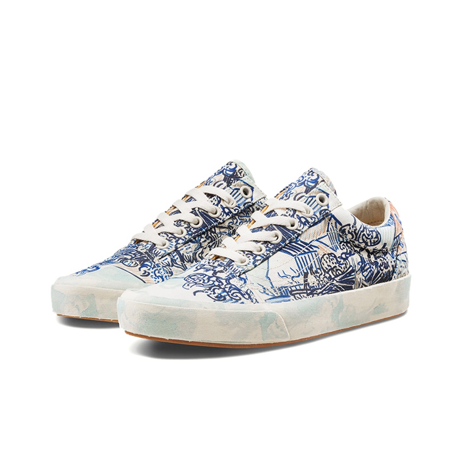 Vans Old Skool Van Gogh Old Vineyard - вид с внутренней стороны