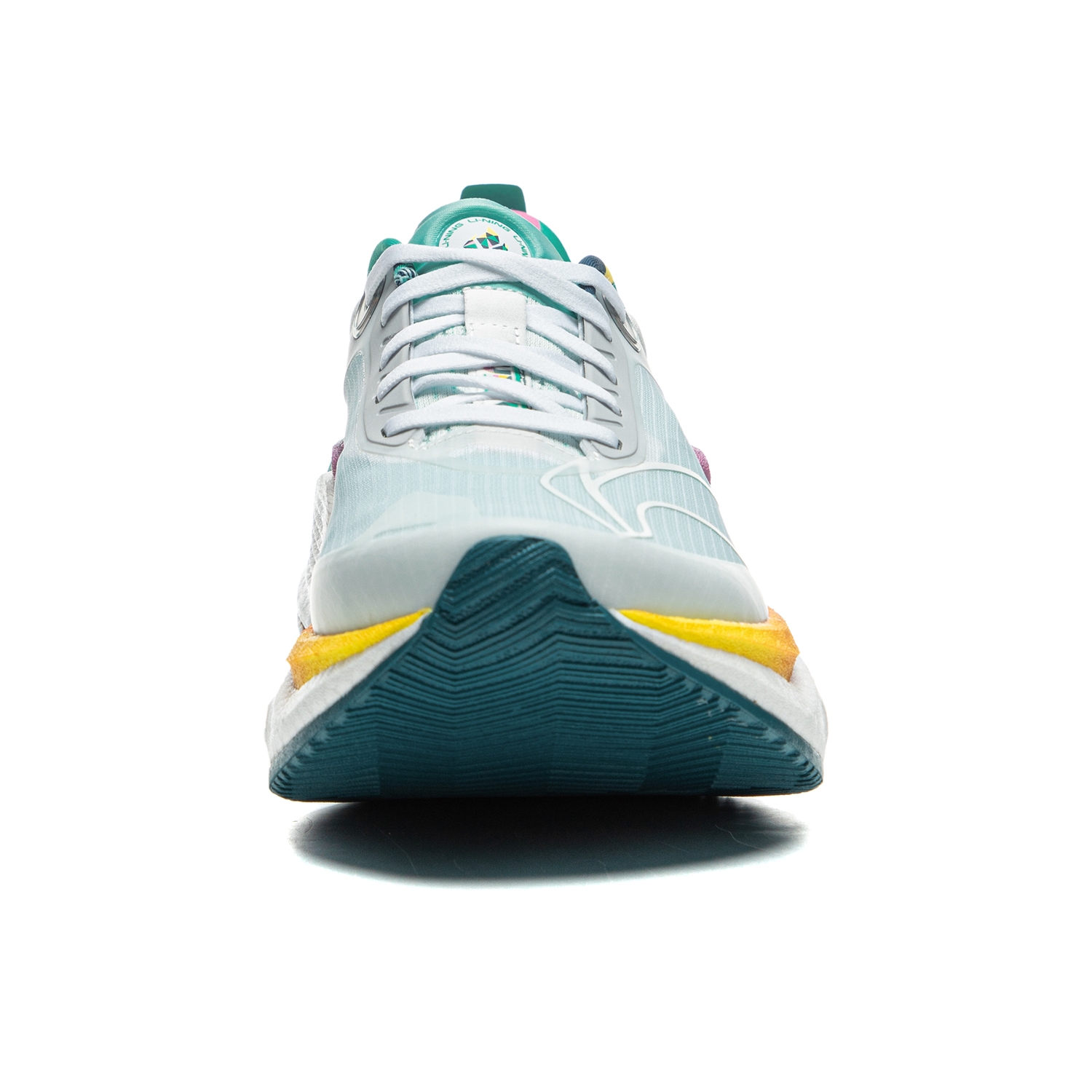 Li-Ning Shadow 3 ESSENTIAL Green White - вид сзади