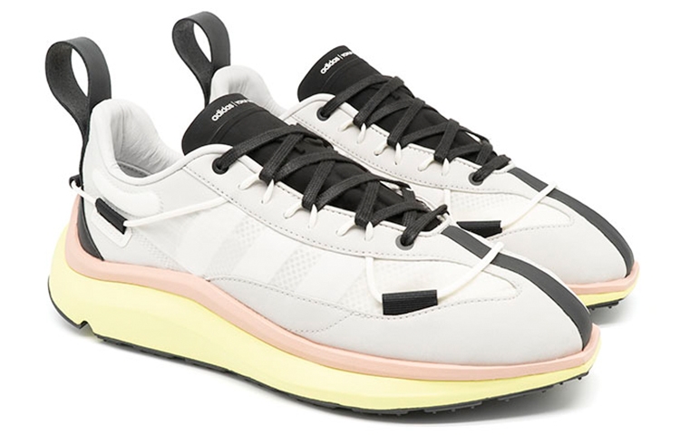 Y-3 Shiku Run Grey Hi Res Yellow - view from the inside