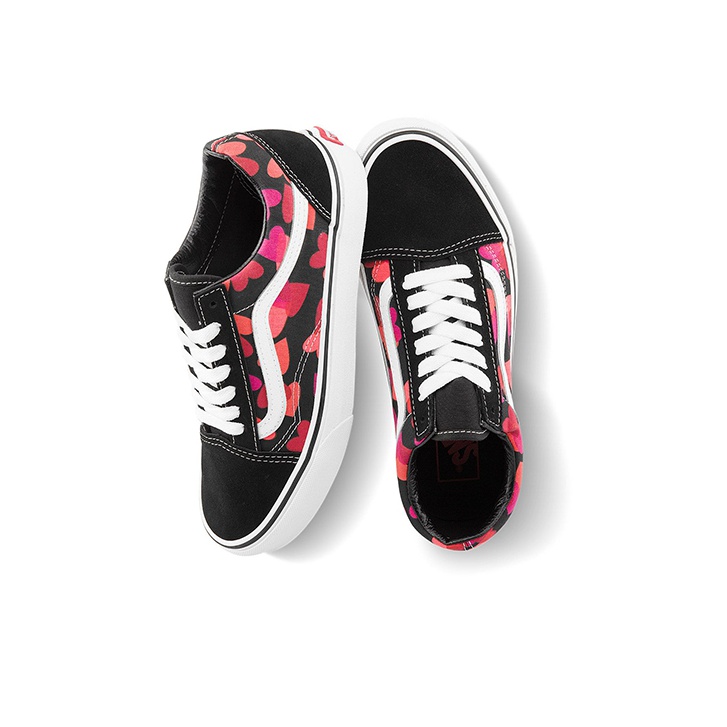 Vans Old Skool Valentines Hearts - вид сзади