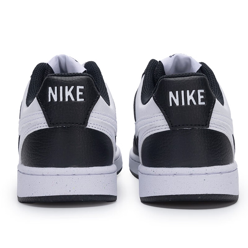 Nike Court Vision Low Next Nature 'Black White' - вид сзади
