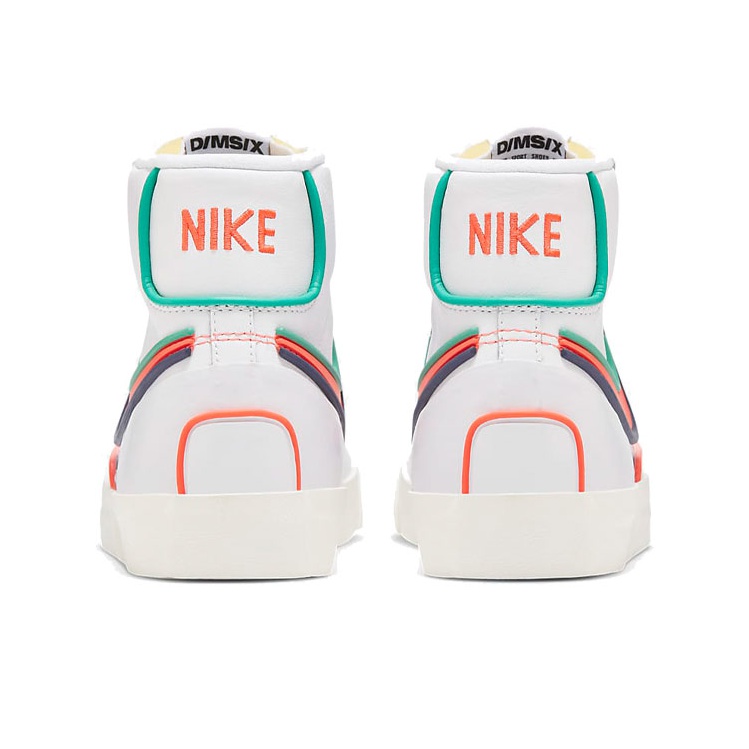 Nike Blazer Mid Infinite White Bright Crimson - подошва
