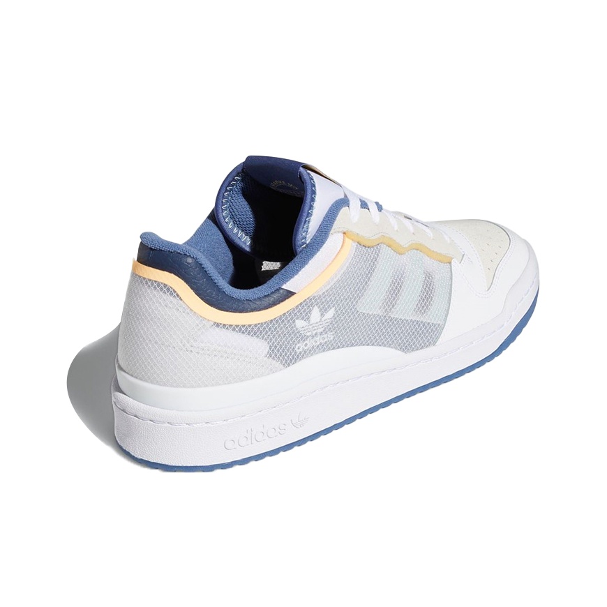 adidas originals FORUM Low TT White Crew Blue - вид сзади