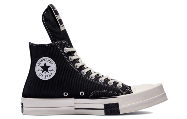 Rick Owens DRKSHDW x Converse 1970s Turbodrk Chuck Taylor All Star High - вид с внутренней стороны