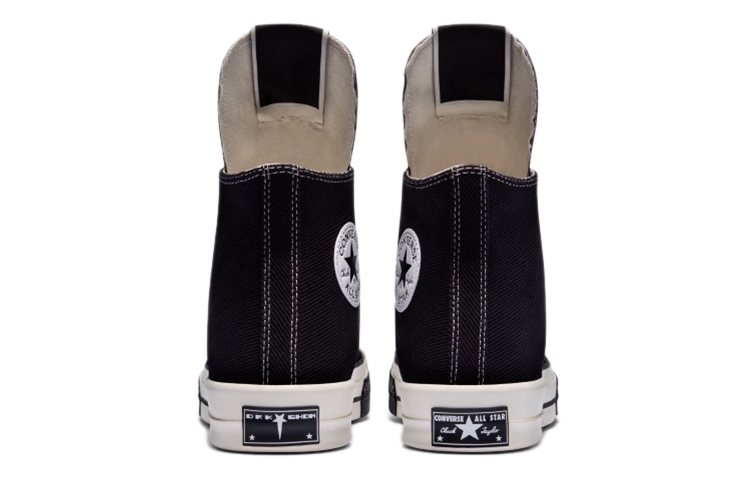 Rick Owens DRKSHDW x Converse 1970s Turbodrk Chuck Taylor All Star High - вид сзади