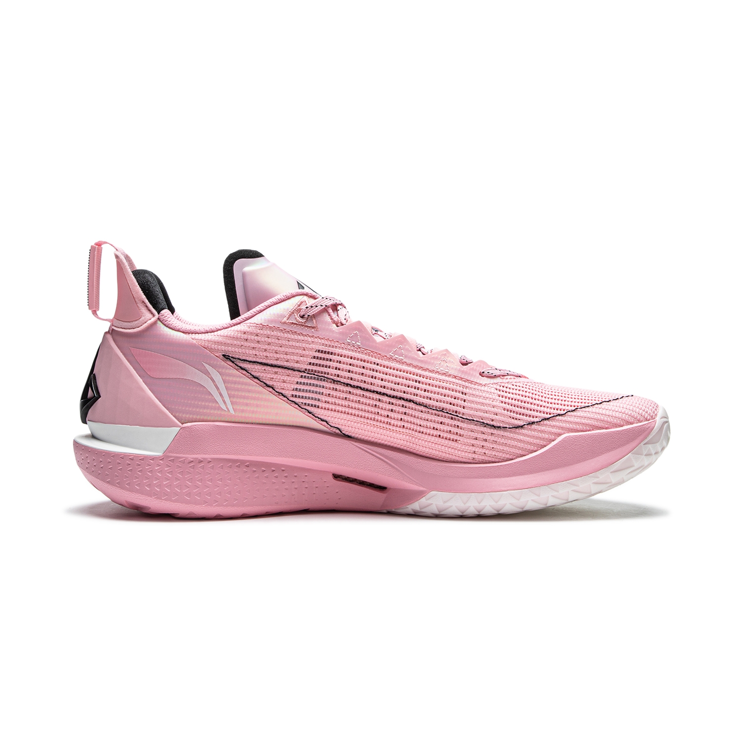 Li-Ning JB2 Pink - вид с внутренней стороны