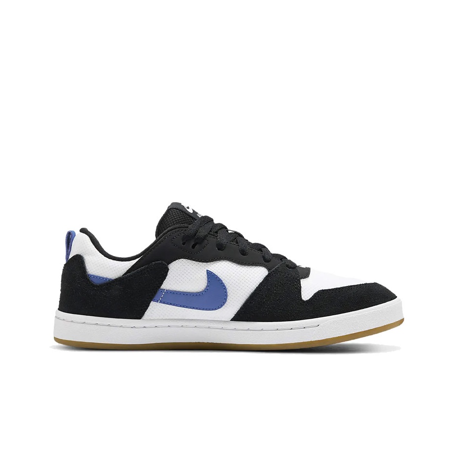 Nike SB Alleyoop "White Team Royal" - вид с внутренней стороны