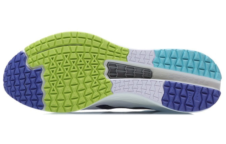 Li-Ning Red Hare 4 Blue/White Yellow - подошва