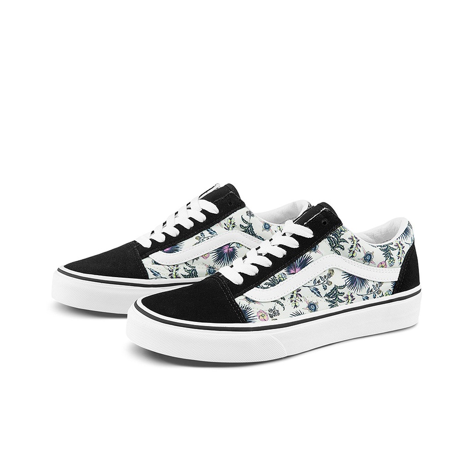 Vans Old Skool Paradise Black True-White - вид с внутренней стороны