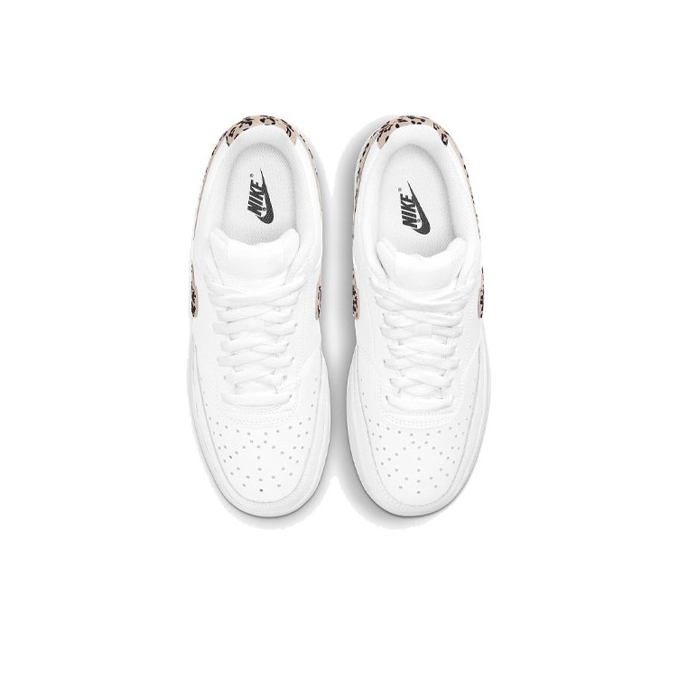 Nike Court Vision 1 Low Leopard Swoosh - вид сзади