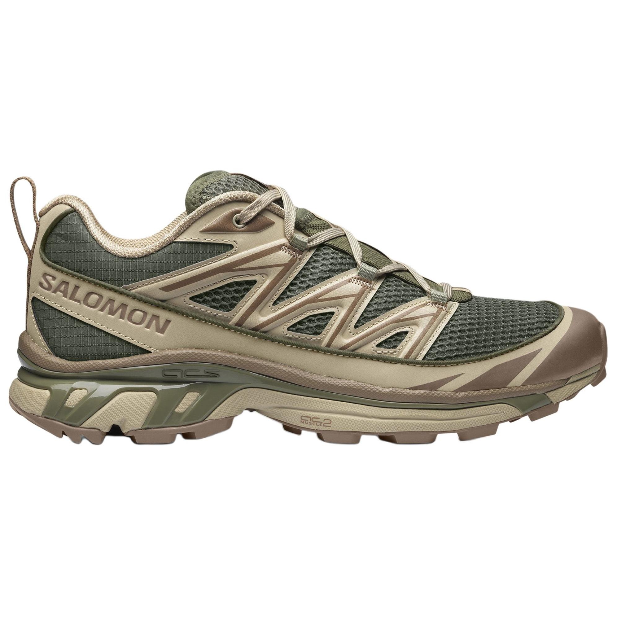 SALOMON XT 6 Expanse 'Deep Lichen Green Cement' - view from the inside