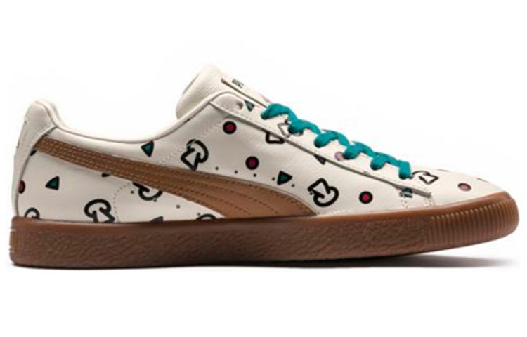 TYAKASHA x PUMA Clyde - вид с внутренней стороны