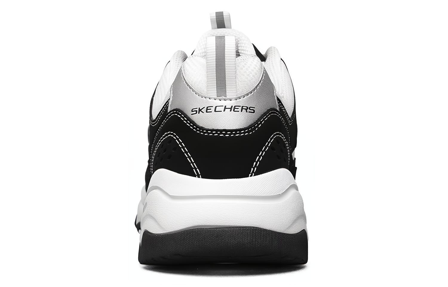 Skechers D'Lites I Conik Black/White - вид сзади