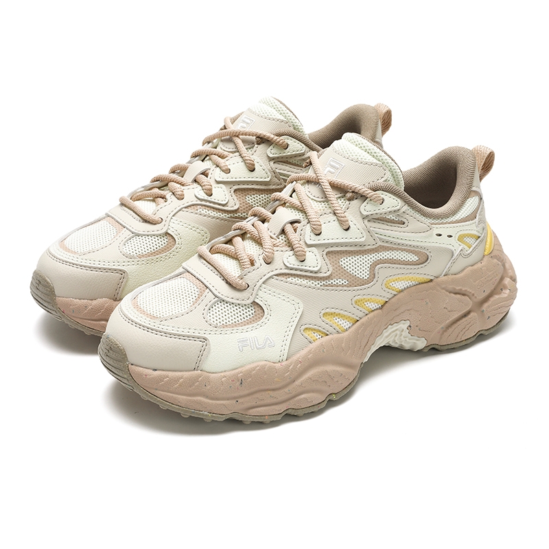 FILA Fern Collection White Gray - front view