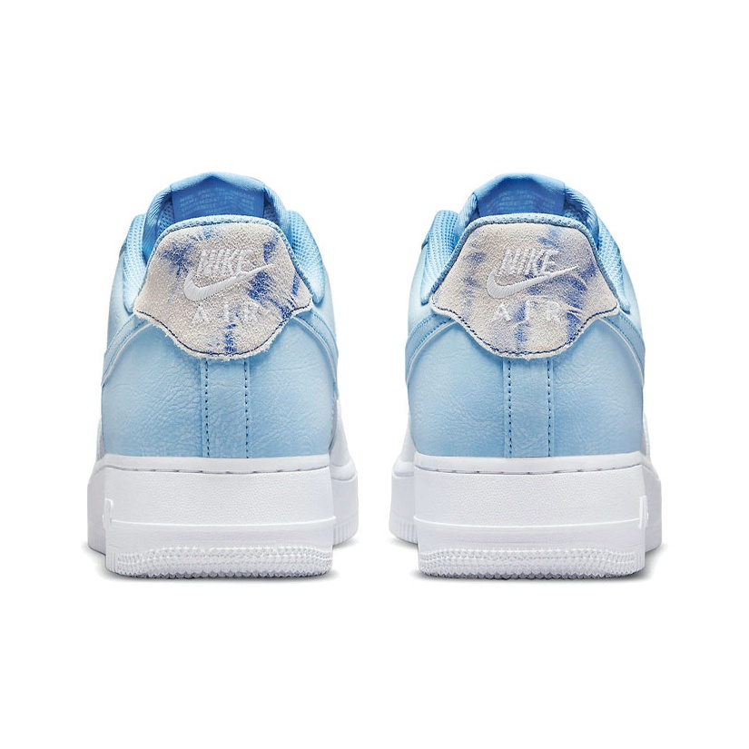 Nike Air Force 1 "Psychic Blue" - вид сзади