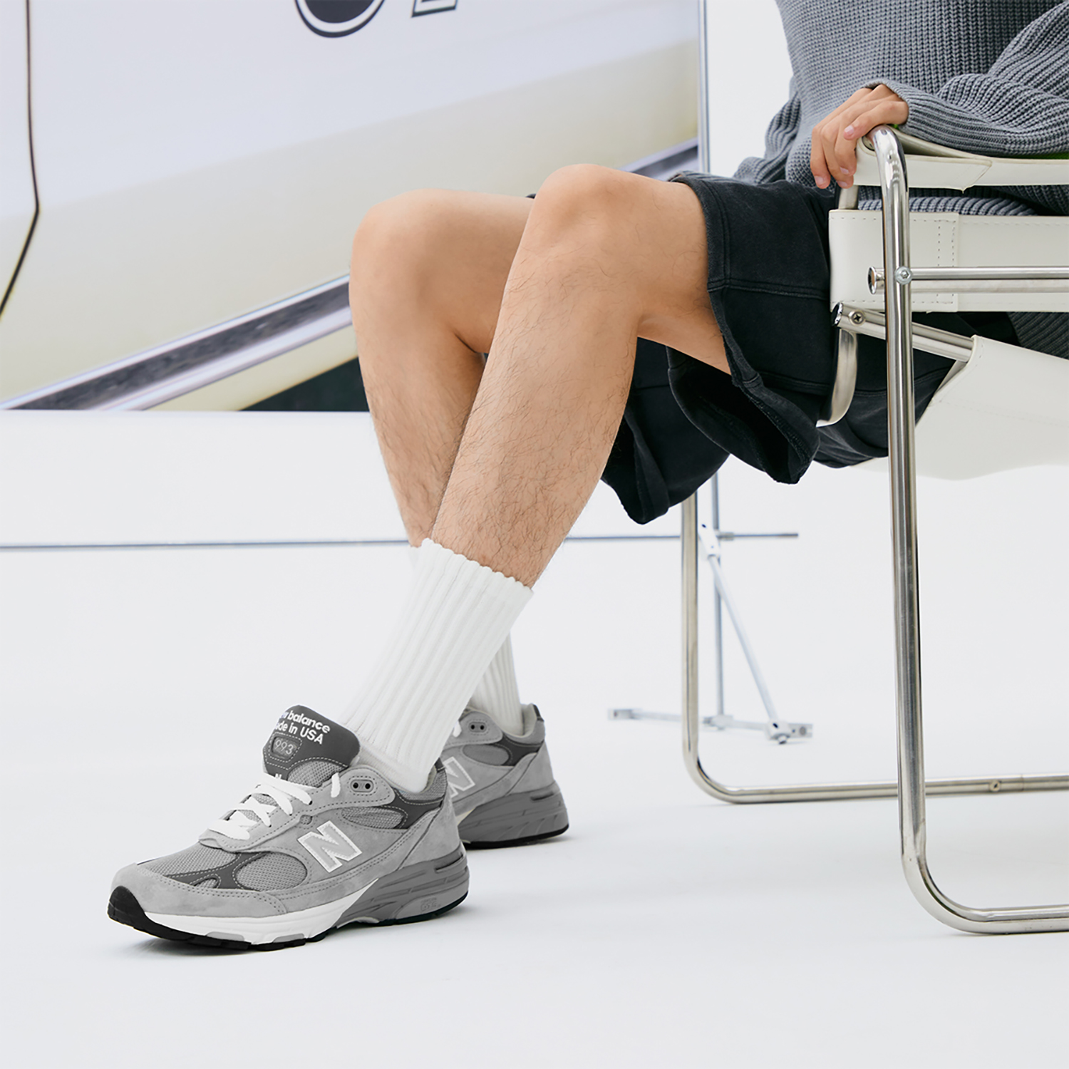 New Balance 993 Grey (варианты полноты: D, 2E) - вид 10