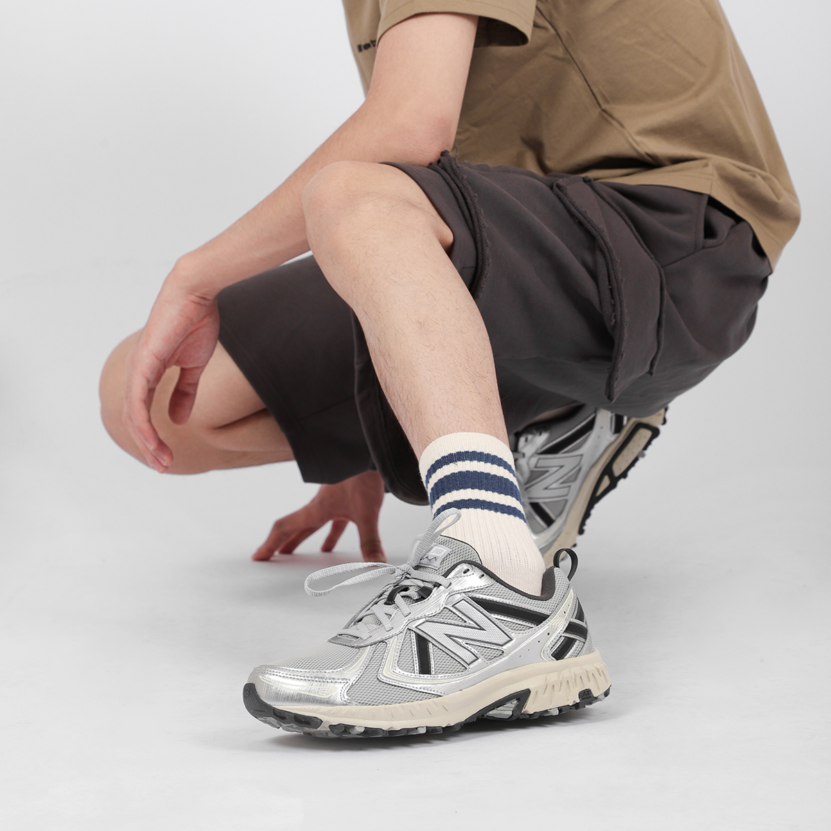 New Balance 410 V5 "Silver" (полнота: 2E) - вид 6