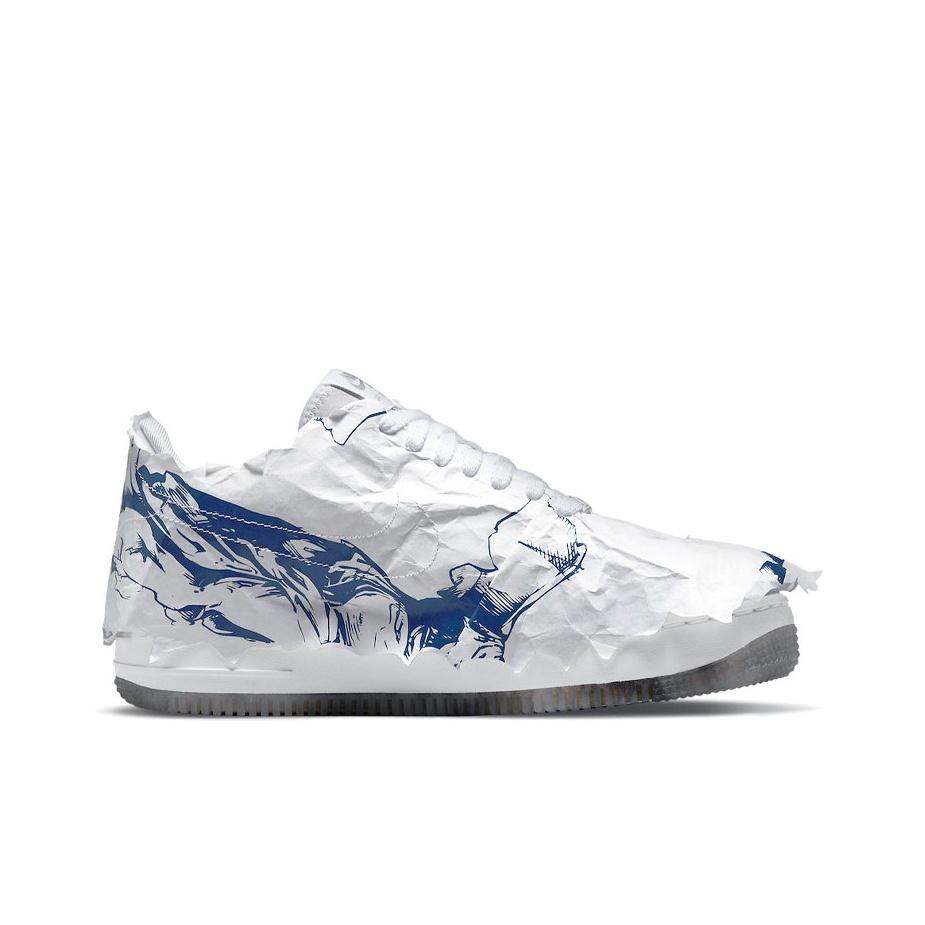 Nike Air Force 1 shadow "goddess of victory" - view from the inside