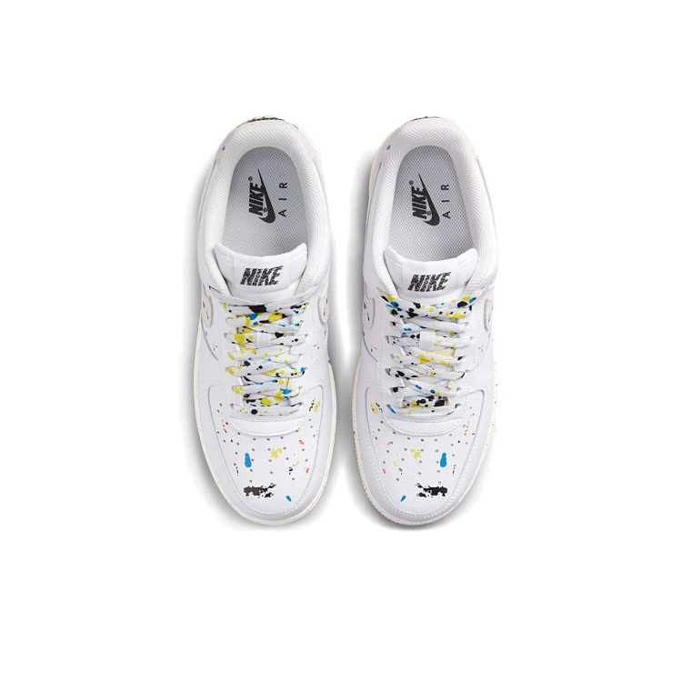 Nike Air Force 1 '07 LV8 Low "Paint Splatter" - вид сзади