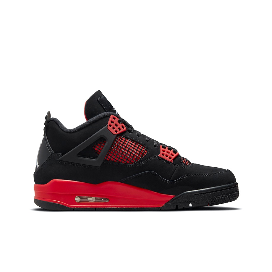 Jordan Air Jordan 4 retro "red thunder" - вид с внутренней стороны