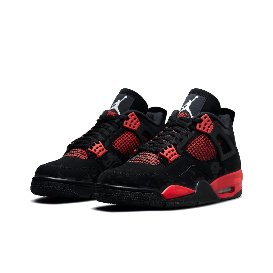Jordan Air Jordan 4 retro "red thunder" - вид спереди