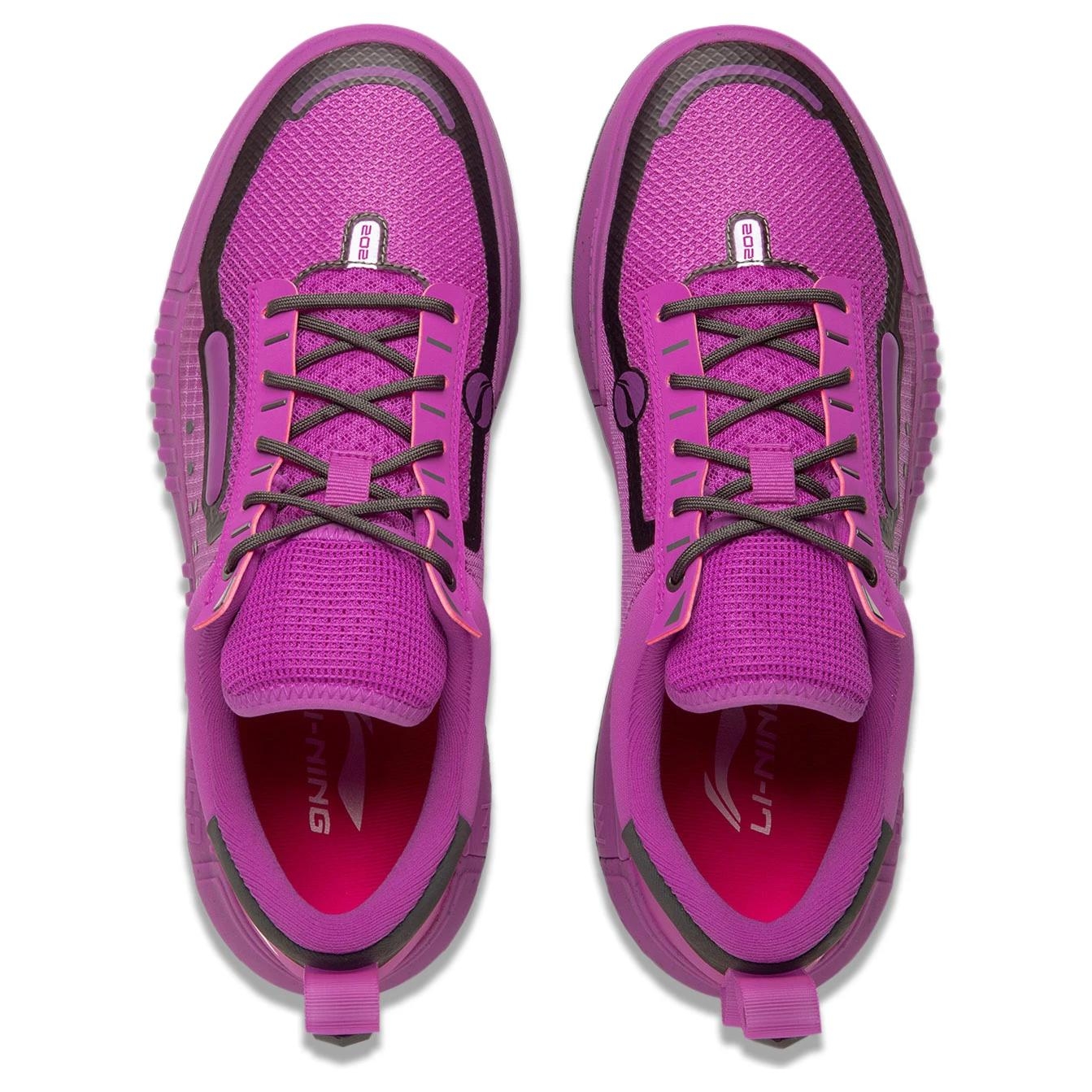Li-Ning RSR 202 Purple Gray - вид сзади