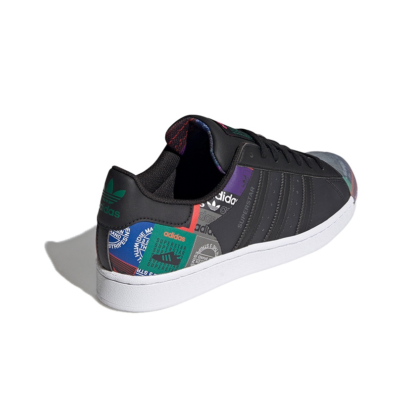 adidas originals Superstar Multi Logo Patches - вид сзади