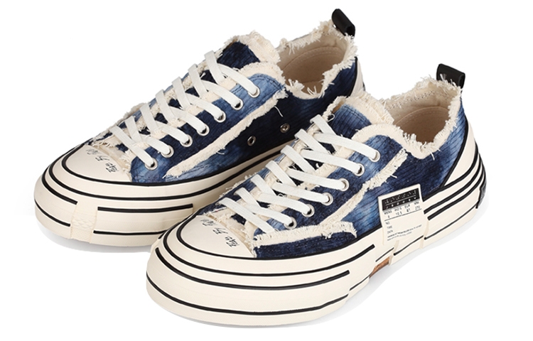 xVESSEL G.O.P Lows Corduroy Tie-dye Blue - вид с внутренней стороны
