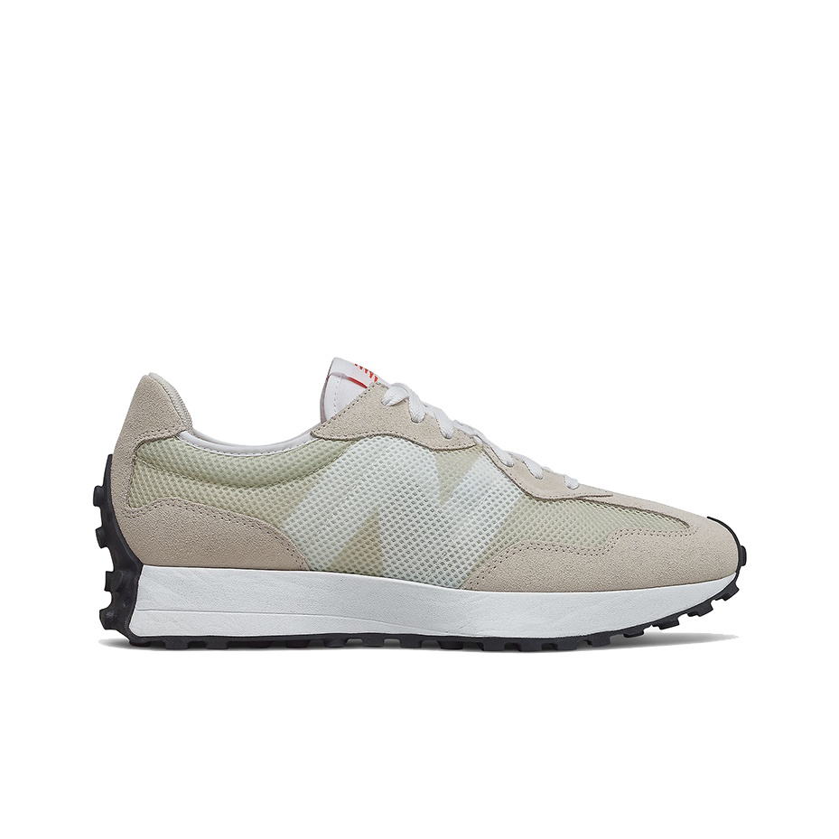 New Balance MS327 "Black/White" (полнота: D) - вид спереди